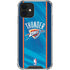 NBA Oklahoma City Thunder Blue Jersey iPhone 12 Mini Clear Case