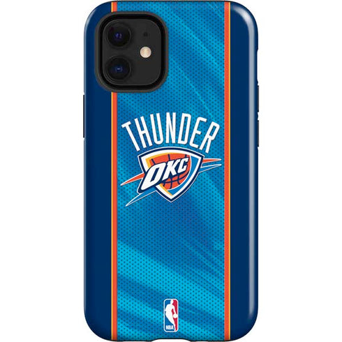 NBA Oklahoma City Thunder Blue Jersey iPhone 12 Mini Impact Case