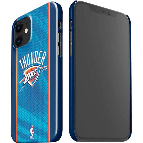 NBA Oklahoma City Thunder Blue Jersey iPhone 12 Mini Lite Case
