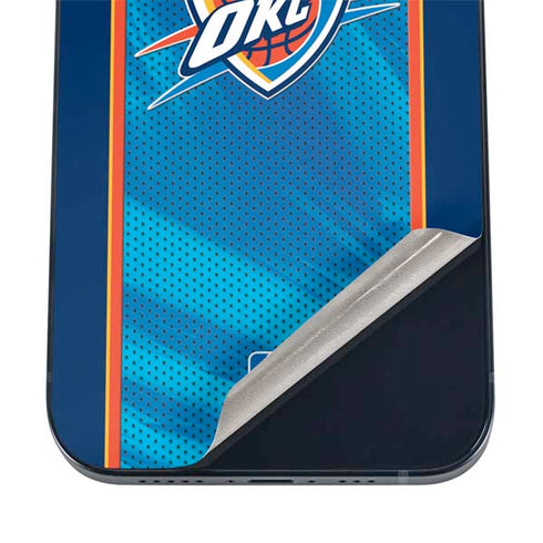 NBA Oklahoma City Thunder Blue Jersey iPhone 12 Mini Skin