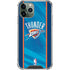 NBA Oklahoma City Thunder Blue Jersey iPhone 12 Pro Clear Case