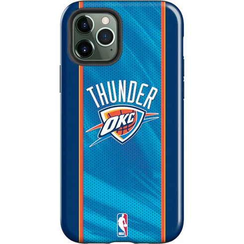 NBA Oklahoma City Thunder Blue Jersey iPhone 12 Pro Impact Case