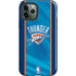 NBA Oklahoma City Thunder Blue Jersey iPhone 12 Pro Max Impact Case