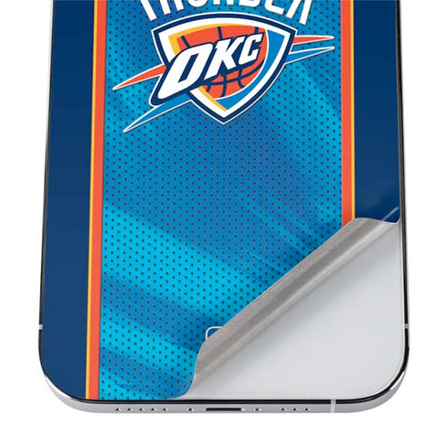 NBA Oklahoma City Thunder Blue Jersey iPhone 12 Pro Skin