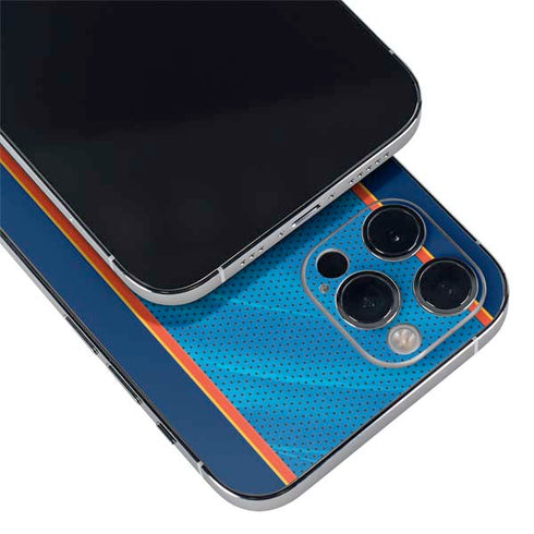 NBA Oklahoma City Thunder Blue Jersey iPhone 12 Pro Skin