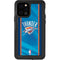 NBA Oklahoma City Thunder Blue Jersey iPhone 12 Pro Waterproof Case