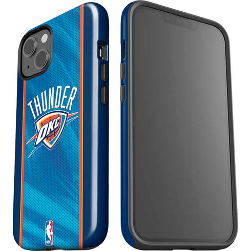 NBA Oklahoma City Thunder Blue Jersey iPhone 13 Impact Case