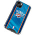 NBA Oklahoma City Thunder Blue Jersey iPhone 13 Mini Clear Case