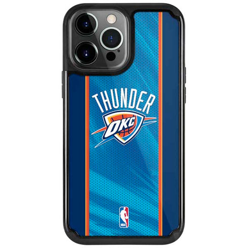 NBA Oklahoma City Thunder Blue Jersey iPhone 13 Pro Cargo Case
