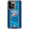 NBA Oklahoma City Thunder Blue Jersey iPhone 13 Pro Clear Case