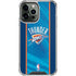 NBA Oklahoma City Thunder Blue Jersey iPhone 13 Pro Max Clear Case