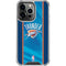 NBA Oklahoma City Thunder Blue Jersey iPhone 14 Pro Clear Case