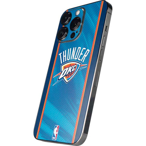 NBA Oklahoma City Thunder Blue Jersey iPhone 14 Pro Max Skin