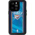 NBA Oklahoma City Thunder Blue Jersey iPhone 14 Pro Waterproof Case