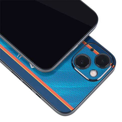 NBA Oklahoma City Thunder Blue Jersey iPhone 14 Skin