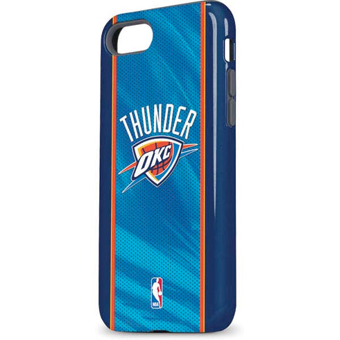NBA Oklahoma City Thunder Blue Jersey iPhone 8 Pro Case