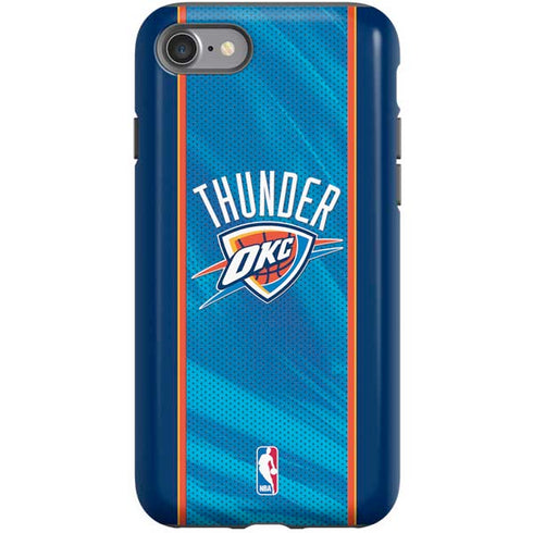 NBA Oklahoma City Thunder Blue Jersey iPhone SE (2nd & 3rd Gen) Pro Case