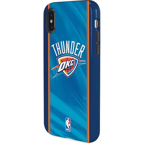 NBA Oklahoma City Thunder Blue Jersey iPhone X Pro Case