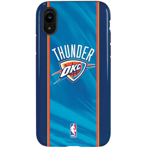 NBA Oklahoma City Thunder Blue Jersey iPhone XR Pro Case