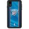 NBA Oklahoma City Thunder Blue Jersey iPhone XR Waterproof Case