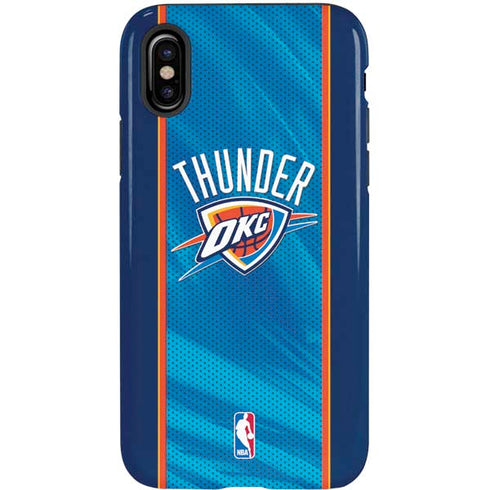 NBA Oklahoma City Thunder Blue Jersey iPhone XS Pro Case