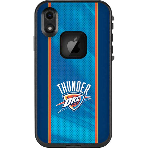 NBA Oklahoma City Thunder Blue Jersey LifeProof Fre iPhone Skin