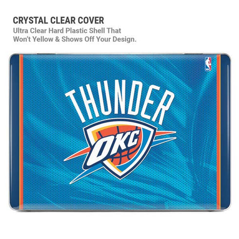 NBA Oklahoma City Thunder Blue Jersey MacBook Air 15in (2023-2025) Case plus Skin