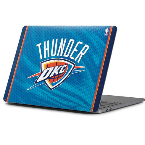 NBA Oklahoma City Thunder Blue Jersey Apple MacBook Pro 13-inch Skin
