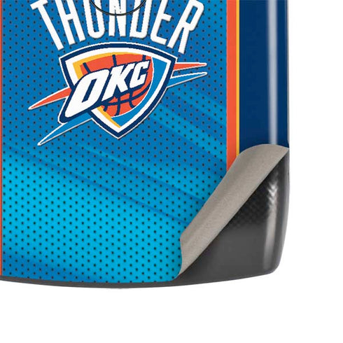 NBA Oklahoma City Thunder Blue Jersey Motorola RAZR Skin