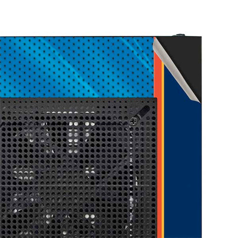 NBA Oklahoma City Thunder Blue Jersey NZXT H510 Compact ATX Mid-Tower Case Skin