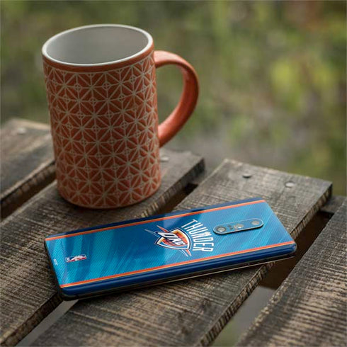 NBA Oklahoma City Thunder Blue Jersey OnePlus 7 Pro Skin