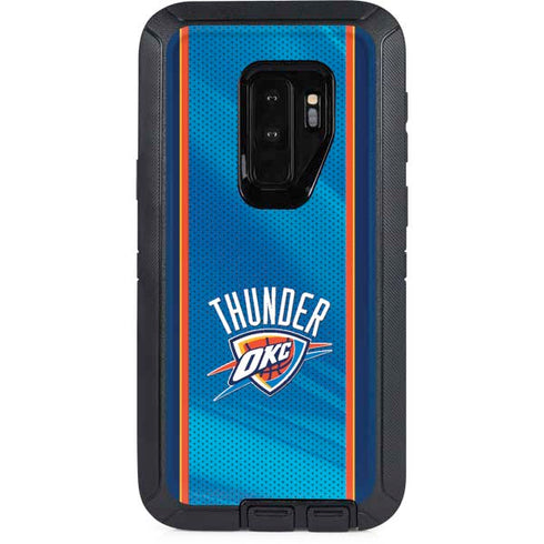NBA Oklahoma City Thunder Blue Jersey Otterbox Defender Galaxy Skin