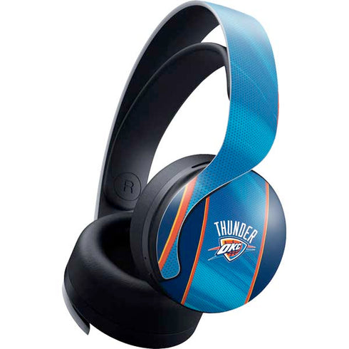 NBA Oklahoma City Thunder Blue Jersey PULSE 3D Wireless Headset for PS5 Skin