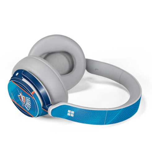 NBA Oklahoma City Thunder Blue Jersey Surface Headphones Skin