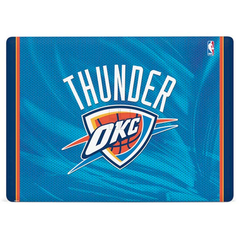NBA Oklahoma City Thunder Blue Jersey Surface Laptop 3 13.5in Skin