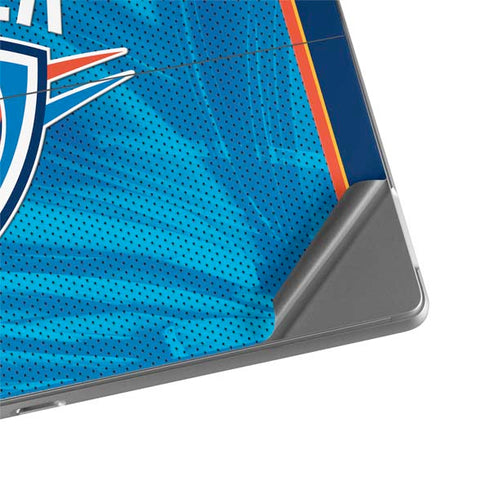NBA Oklahoma City Thunder Blue Jersey Surface Pro 8 Skin