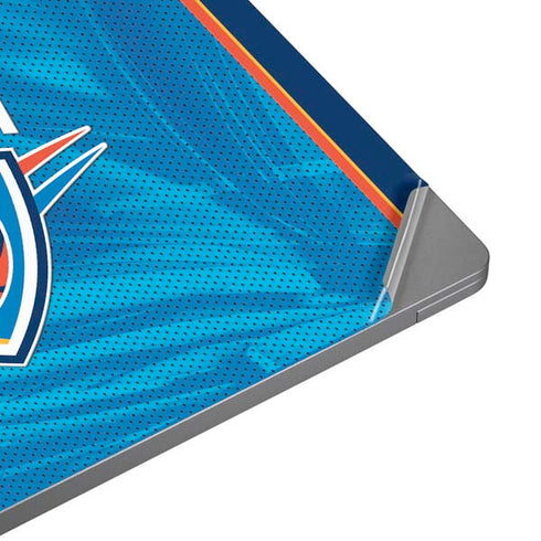 NBA Oklahoma City Thunder Blue Jersey Universal Laptop 14in (11.4 x 8.2in) Skin