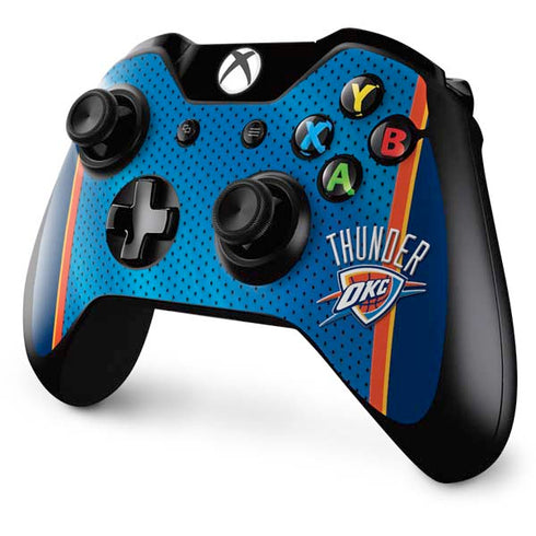 NBA Oklahoma City Thunder Blue Jersey Xbox One Controller Skin
