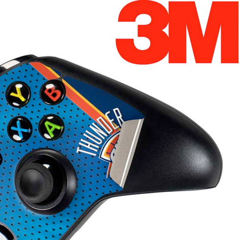 NBA Oklahoma City Thunder Blue Jersey Xbox One Controller Skin