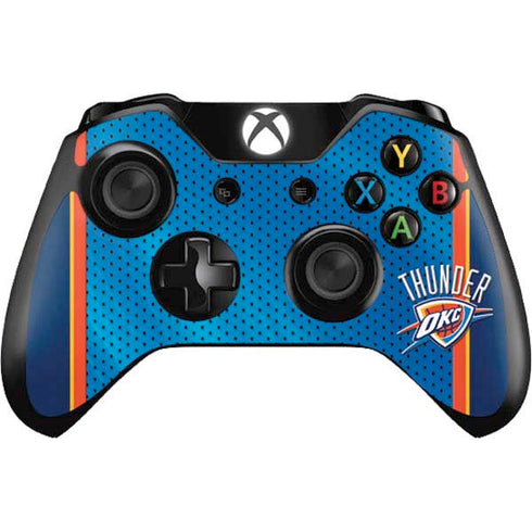 NBA Oklahoma City Thunder Blue Jersey Xbox One Controller Skin