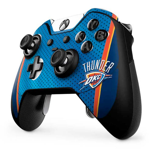 NBA Oklahoma City Thunder Blue Jersey Xbox One Elite Controller Skin