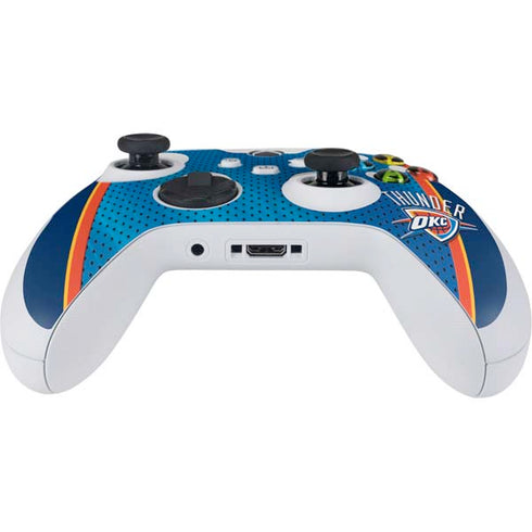 NBA Oklahoma City Thunder Blue Jersey Xbox Series S Controller Skin