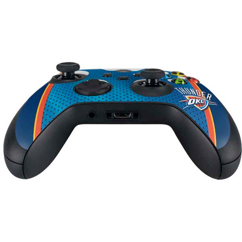 NBA Oklahoma City Thunder Blue Jersey Xbox Series X Controller Skin