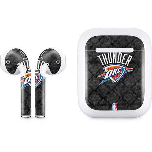 NBA Oklahoma City Thunder Dark Rust Apple AirPods Skin