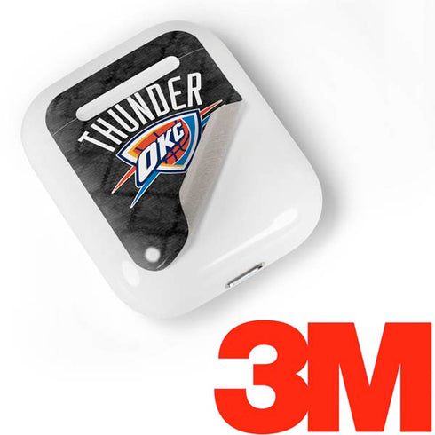 NBA Oklahoma City Thunder Dark Rust Apple AirPods Skin
