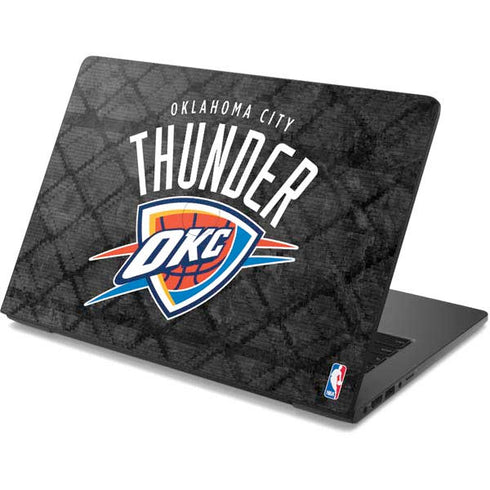 NBA Oklahoma City Thunder Dark Rust Dell Chromebook Skin