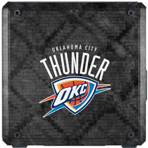 NBA Oklahoma City Thunder Dark Rust Cooler Master MasterBox Q300L Mini Tower Skin