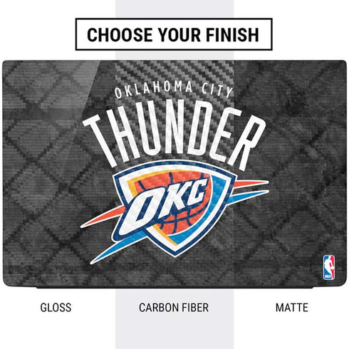 NBA Oklahoma City Thunder Dark Rust Dell Vostro Skin