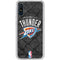 NBA Oklahoma City Thunder Dark Rust Galaxy A10e Clear Case