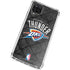 NBA Oklahoma City Thunder Dark Rust Galaxy A12 Clear Case